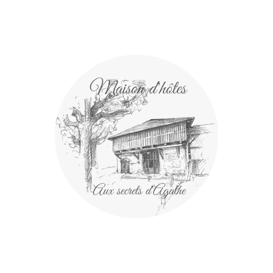 Aux Secrets D'Agathe Bed & Breakfast Plan  Exterior photo