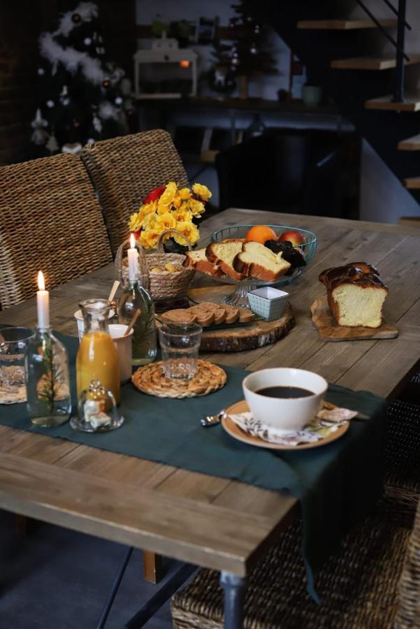 Aux Secrets D'Agathe Bed & Breakfast Plan  Exterior photo